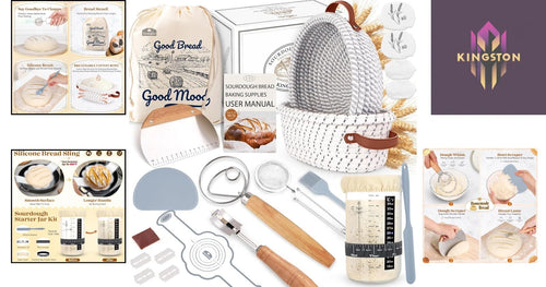 Starter Kit - Complete Baking Tools for Home Bakers, Gift-Ready